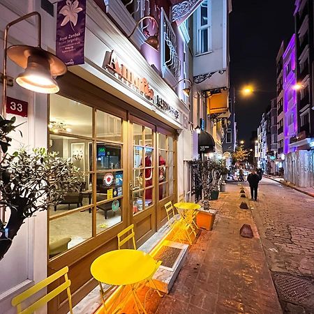 Amofta Hotel Taksim Estambul Exterior foto
